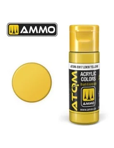 ATOM COLOR Lemon Yellow - AMMO by MIG Jimenez ATOM-20017 2