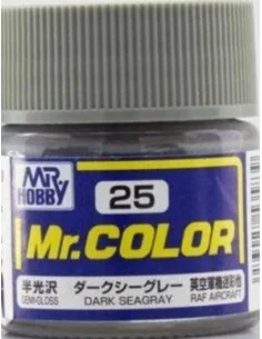 Mr Hobby -Gunze Mr. Color (10 ml) Dark Seagray - Mr Hobby - Gunze C...