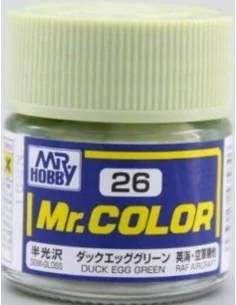Mr Hobby -Gunze Mr. Color (10 ml) Dark Egg Green - Mr Hobby - Gunze...