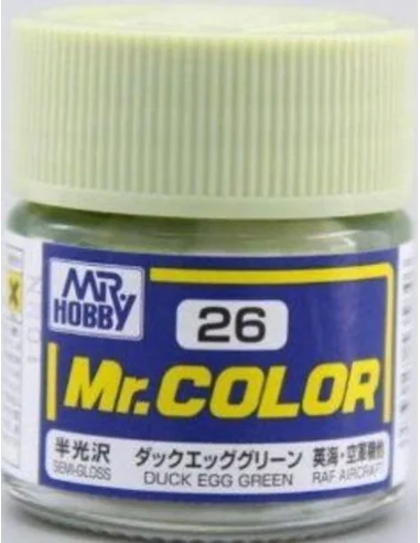 Mr Hobby -Gunze Mr. Color (10 ml) Dark Egg Green - Mr Hobby - Gunze...
