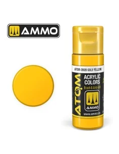 ATOM COLOR Gold Yellow - AMMO by MIG Jimenez ATOM-20020 2
