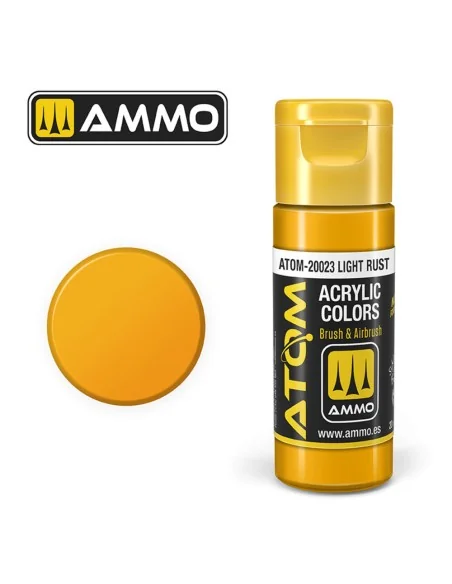 ATOM COLOR Light Rust - AMMO by MIG Jimenez ATOM-20023