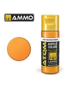 ATOM COLOR Bright Orange - AMMO by MIG Jimenez ATOM-20026 2