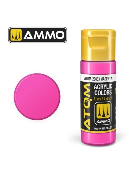 ATOM COLOR Magenta - AMMO by MIG Jimenez ATOM-20033