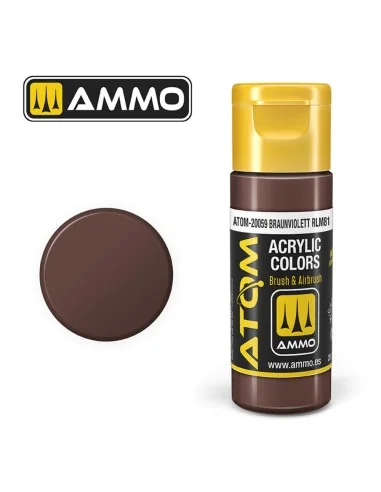 ATOM COLOR Braunviolett RLM81 - AMMO by MIG Jimenez ATOM-20059