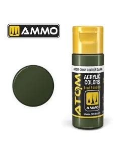 ATOM COLOR Olivgrün Dark - AMMO by MIG Jimenez ATOM-20067 2