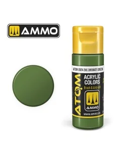 ATOM COLOR Zinc Chromate Green - AMMO by MIG Jimenez ATOM-20074
