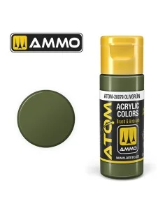 ATOM COLOR Olivgrün - AMMO by MIG Jimenez ATOM-20079 2