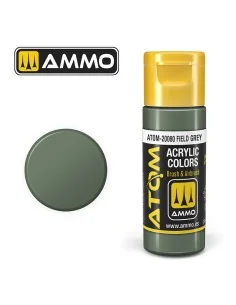 ATOM COLOR Field Grey - AMMO by MIG Jimenez ATOM-20080 2