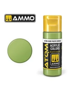 ATOM COLOR Pacific Green - AMMO by MIG Jimenez ATOM-20082