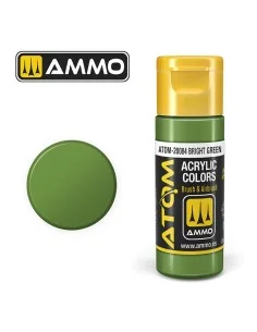 ATOM COLOR Bright Green - AMMO by MIG Jimenez ATOM-20084