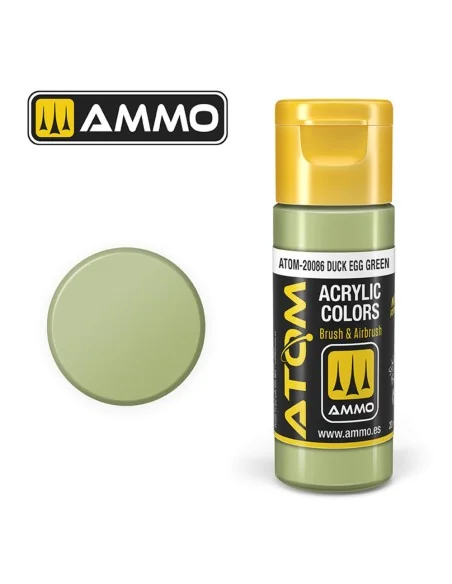 ATOM COLOR Duck Egg Green - AMMO by MIG Jimenez ATOM-20086