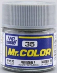 Mr Hobby -Gunze Mr. Color (10 ml) IJN Gray (Mitsubishi) - Mr Hobby ...