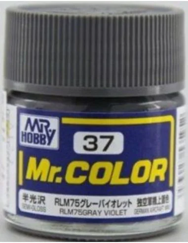 Mr Hobby -Gunze Mr. Color (10 ml) RLM75 Gray Violet - Mr Hobby - Gu...