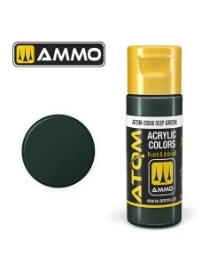 ATOM COLOR Deep Green - AMMO by MIG Jimenez ATOM-20098 2