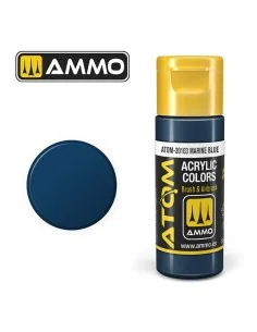 ATOM COLOR Marine Blue - AMMO by MIG Jimenez ATOM-20103 2