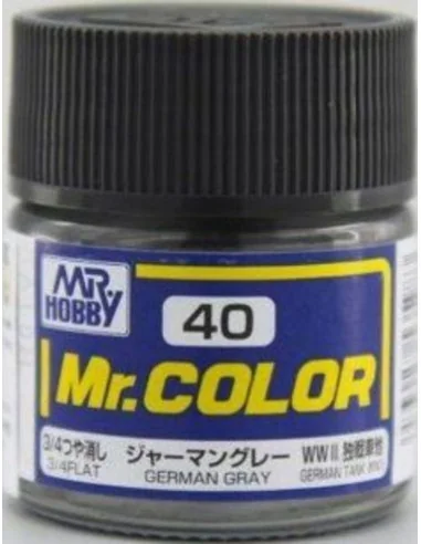 Mr Hobby -Gunze Mr. Color (10 ml) German Gray - Mr Hobby - Gunze C-040