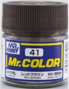 Mr Hobby -Gunze Mr. Color (10 ml) Red Brown - Mr Hobby - Gunze C-041