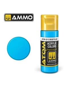 ATOM COLOR Bright Blue - AMMO by MIG Jimenez ATOM-20112 2