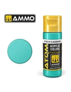 ATOM COLOR Aquamarine - AMMO by MIG Jimenez ATOM-20116 2