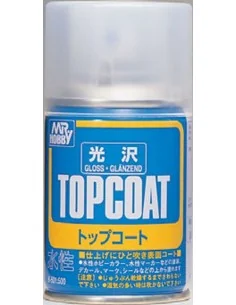 Mr Hobby -Gunze Mr. Top Coat Gloss Spray (86 ml) - Mr Hobby - Gunze...