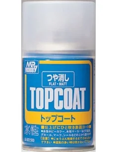 Mr Hobby -Gunze Mr. Top Coat Flat Spray (86 ml) - Mr Hobby - Gunze ...