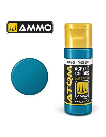 ATOM COLOR Duck Blue - AMMO by MIG Jimenez ATOM-20117
