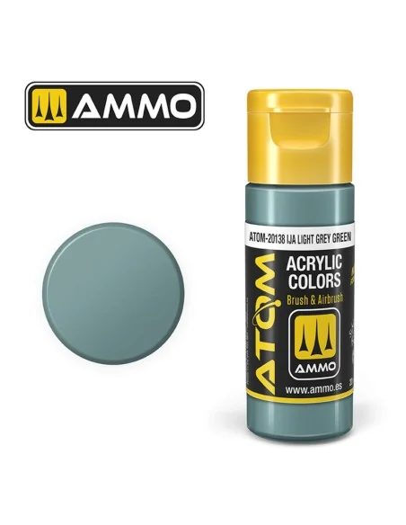 ATOM COLOR IJA Light Grey Green - AMMO by MIG Jimenez ATOM-20138