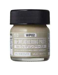 Mr Hobby -Gunze Weathering Paste Mud White 40ml - Mr Hobby - Gunze ...