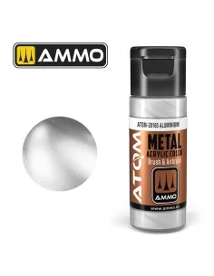 ATOM METALLIC Aluminium - AMMO by MIG Jimenez ATOM-20165 2