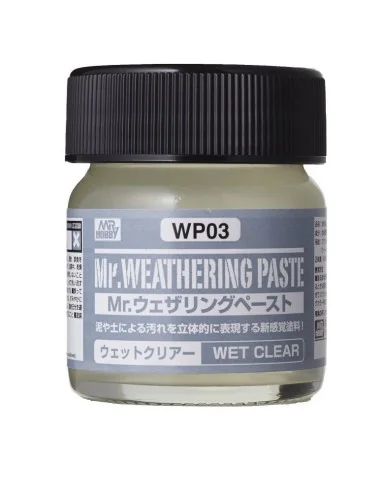 Mr Hobby -Gunze Weathering Paste Wet Clear 40ml - Mr Hobby - Gunze ...