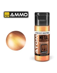 ATOM METALLIC Gold Pink - AMMO by MIG Jimenez ATOM-20171 2