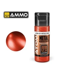 ATOM METALLIC Red - AMMO by MIG Jimenez ATOM-20174 2
