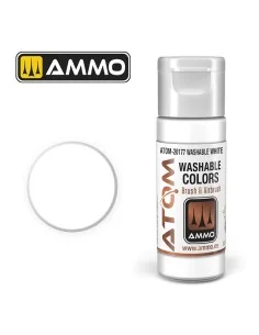 ATOM WASHABLE White - AMMO by MIG Jimenez ATOM-20177 2