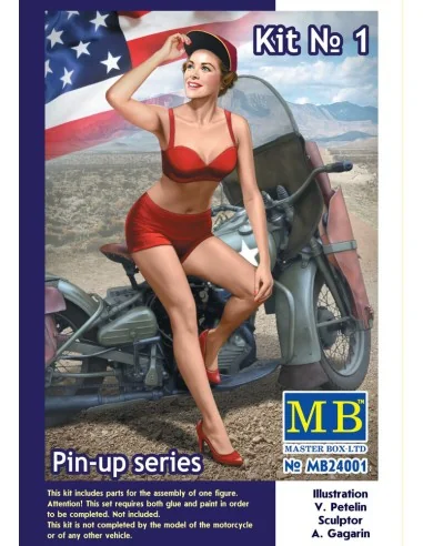 Pin-up series, Kit No.1 Marylin, 1/24 - Master Box Ltd. 24001