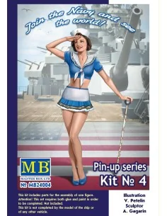 Pin-up series, Kit No.4 Suzie, 1/24 - Master Box Ltd. 24004