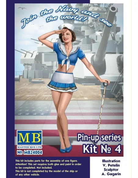 Pin-up series, Kit No.4 Suzie, 1/24 - Master Box Ltd. 24004