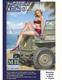 Pin-up series, Kit No.6 Samantha, 1/24 - Master Box Ltd. 24006