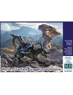 World of Fantasy.Graggeron & Halseya, 1/24 - Master Box Ltd. 24007