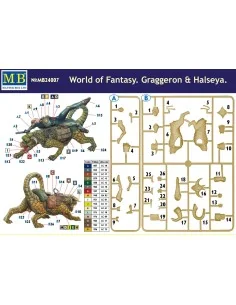 World of Fantasy.Graggeron & Halseya, 1/24 - Master Box Ltd. 24007 2