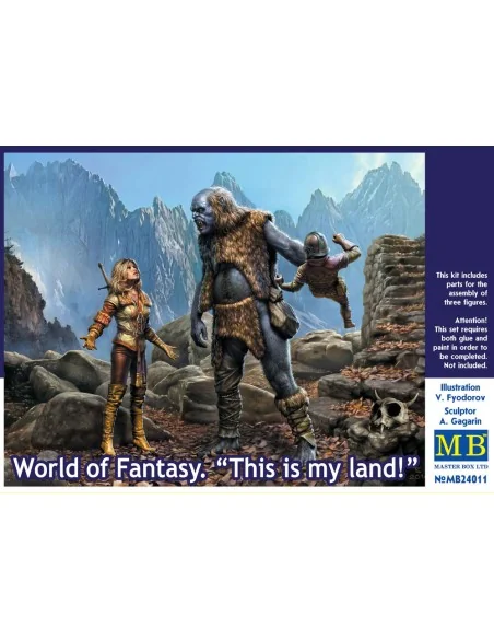 World of Fantasy.This is my land!, 1/24 - Master Box Ltd. 24011