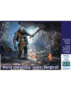 World of Fantasy. Giant.Bergtroll, 1/24 - Master Box Ltd. 24014