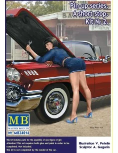 Pin-up series.A short stop.Kit No.2, 1/24 - Master Box Ltd. 24016