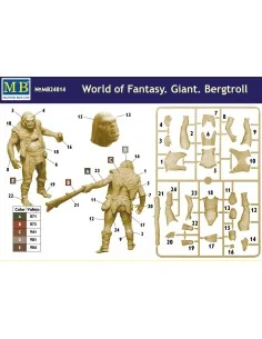 World of Fantasy. Giant.Bergtroll, 1/24 - Master Box Ltd. 24014 2