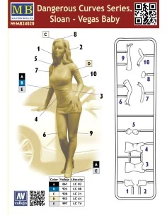Sloan-Vegas Baby, 1/24 - Master Box Ltd. 24020 2
