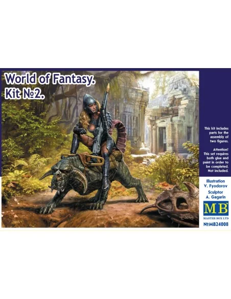 World of Fantasy. Kit No.2, 1/24 - Master Box Ltd. 24008