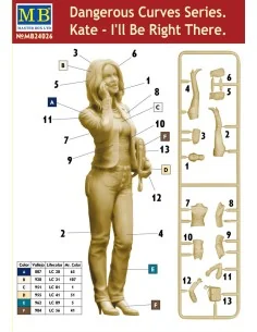 Kate I'II Be Right There, 1/24 - Master Box Ltd. 24026 2