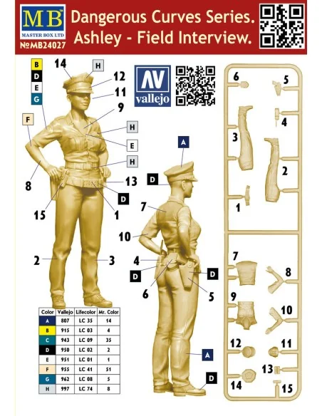 Ashley-Field Interview, 1/24 - Master Box Ltd. 24027