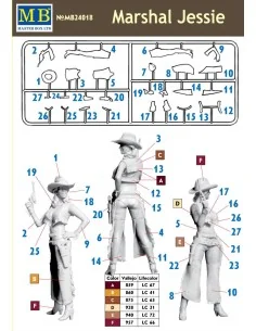 Marshal Jessie, 1/24 - Master Box Ltd. 24018 2