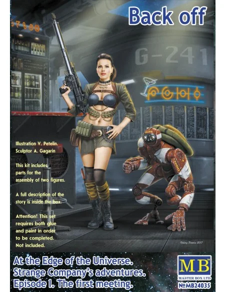 Back off, 1/24 - Master Box Ltd. 24035